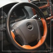 تصویر روکش فرمان دوختنی کیا اسپورتیج Sportage برند R-324) ECCCO) 