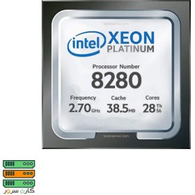 تصویر پردازنده سرور Intel Xeon Platinum 8280 Intel Xeon Platinum 8280