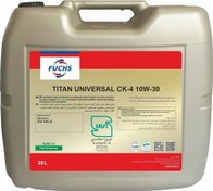 تصویر روغن موتور دیزل فوکس Fuchs TITAN 10W30 CK-4 گالن 20 لیتری 