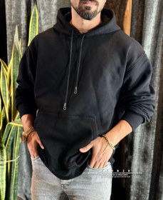 تصویر هودی سه نخ داخل کرک 