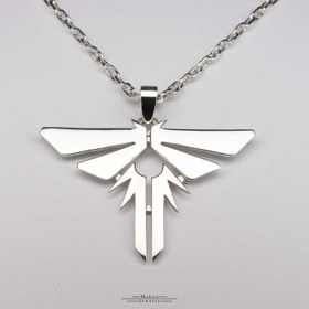 تصویر گردنبند نقره the last of us 