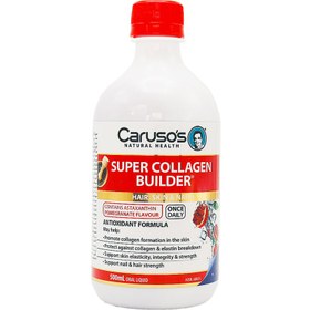 تصویر شربت سوپر کلاژن بیلدر کاروسوس نچرال هلث Health Super Collagen Builder Carusos Natural Health