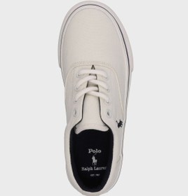 تصویر کتانی بنددار کیتون بچگانه برند polo ralph lauren Kids Keaton Lace Up Sneakers