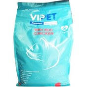 تصویر غذای خشک گربه بالغ وی پت طعم مرغ وزن ۳ کیلوگرم 