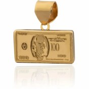 تصویر آویز شمش دلار 