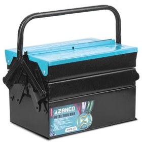 تصویر جعبه ابزار فلزی سه طبقه 30 سانت بلند اتومات زانکو مدل Z-MTB 323 ZANCO Z-MTB 323 metal tool box