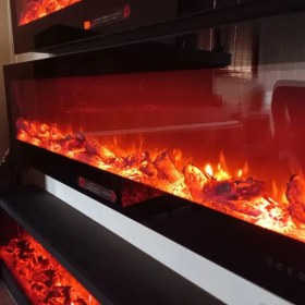 تصویر شومینه برقی LCD سایز 180-برند OLGA 