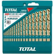 تصویر مجموعه ست سر مته 19 عددی توتال 