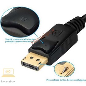 تصویر تبدیل DISPLAY TO DVI+HDMI+VGA دی نت D-NET 