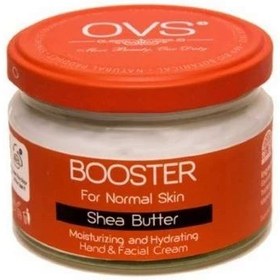 تصویر کرم آبرسان کره شی مناسب پوست نرمال او وی اس OVS Shea Butter Booster Moisturizing And Hydrating Cream 270 ml