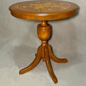تصویر میز سرو چوبی معرق 