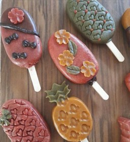 تصویر پاپسیکلز لواشکی 