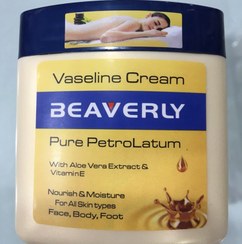 تصویر کرم وازلین بیورلی اصل250گرم Original Beverly Vaseline cream 250 grams