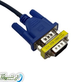 تصویر تبدیل 15 پین VGA یه سر نری یه سر مادگی Converting 15-pin VGA male to female