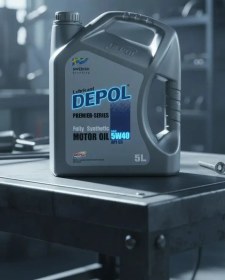 تصویر روغن موتور5w40 depol Enginoil 5w40 depol