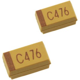 تصویر خازن تانتال - 47 میکروفاراد SMD 47uF/16V پکیج C 