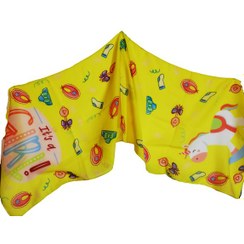 تصویر شال دخترانه کالیس عروسکی فانتزی شاهدختkids-shawl8 kids-shawl8