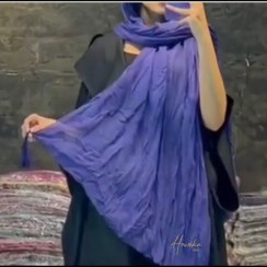 تصویر شال نخی قواره دار وارداتی 