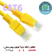 تصویر کابل شبکه Cat6 پچ کرد 3 متری P-Net 