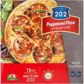 تصویر 202 پیتزا پپرونی 