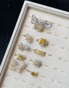 تصویر کالکشن انگشتر زرد 