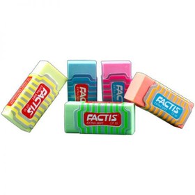 تصویر پاک کن رنگی فکتیس کد CP-30 Factis CP-30 Colorful Eraser