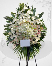 تصویر تاج گل ترحیم مهر بیکران 