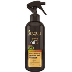 تصویر اسپری برنزه کننده سی گل حجم ۲۵۰ میلی لیتر روغن ویتامینه SPF6 مناسب انواع پوست 