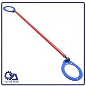 تصویر استرس بار 206 تیپ 2 و تیپ 5 | میل تقویتی کمک‌فنر جلو پژو 206 | کالا استرس بار 