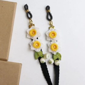 تصویر بند عینک مدل گل نرگس کد 246 