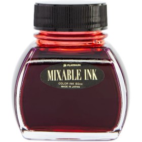 تصویر جوهر خودنویس پلاتینیوم قابل ترکیب قرمز آتشین PLATINUM Mixable ink Flame red 