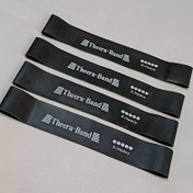 تصویر کش مینی لوپ مقاومتی Thera Band مدل X-HEAVY ( فوق سنگین) Thera Band Mini Loop Resistance Band X-HEAVY