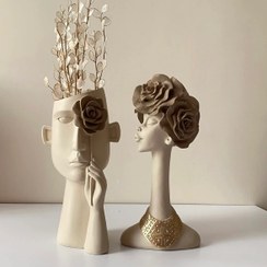 تصویر گلدان_دکوری آفریقایی کد ۸۷۲ 