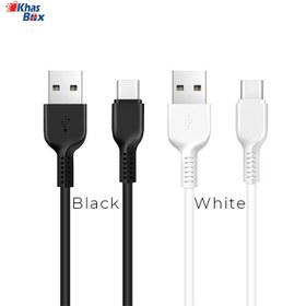 تصویر کابل هوکو تبدیل USB به USB-C مدل X13 Hoco X13 USB to USB-C Cable