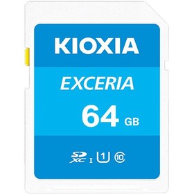 تصویر کارت حافظه SDXC کیوکسیا مدل EXCERIA سرعت 100MBps ظرفیت 64 گیگابایت 