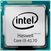 تصویر پردازنده کامپیوتر اینتل مدل Core i3-4170 Haswell استوک Intel Core i3-4170 Haswell Computer Processor Used