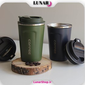 تصویر تراول ماگ درجه دار Travel Mug with Temperature Indicator