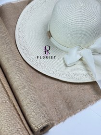 تصویر الیاف گونی بافت 