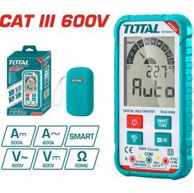 تصویر مولتی متر دیجیتال توتال مدل TMT460013 