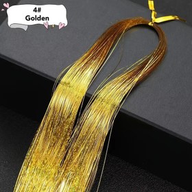 تصویر اکستنشن رنگی مو 