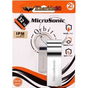 تصویر فلش 32 گیگ میکروسونیک Microsonic Orbit Microsonic Orbit USB 2.0 32GB Flash Drive