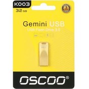 تصویر فلش مموری OSCOO Gemini K003 ظرفیت 32 گیگابایت فلش مموری OSCOO Gemini K003 ظرفیت 32 گیگابایت