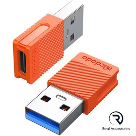 تصویر تبدیل تایپ c به یو اس بی 3.0 USB مکدودو 