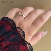 تصویر انگشتر ژوپینگ طرح طلا سایز ۷ تا ۱۰ 