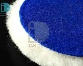 تصویر پد پولیش پوست بره زبر زرد سایز ۱۶۰ یو اف اس UFS Lambskin Polishing Pad 160 UFS Lambskin Polishing Pad 160