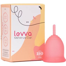 تصویر کاپ قاعدگی لیوا فارما سایز ا Menstrual Cup levva pharma small size Menstrual Cup levva pharma small size