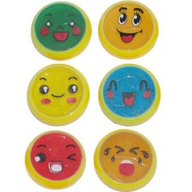 تصویر ژل بازی مدل Emoji pack بسته 6 عددی 