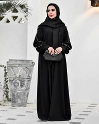 تصویر مانتو عبایی زنانه مدل آیه 