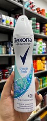 تصویر اسپری زنانه رکسونا شاور فرش 48 ساعته حجم 200 میل Rexona shower fresh 48h for women Spray 200ml