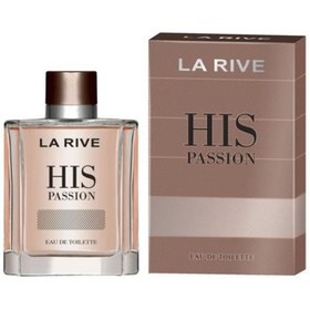 تصویر ادو توالت مردانه لاریو مدل His Passion عطر مردانه